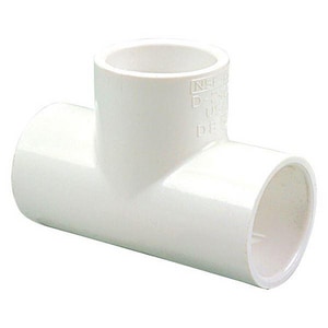 3/4X3/4X1/2 Pvc S40 Sxsxs Tee