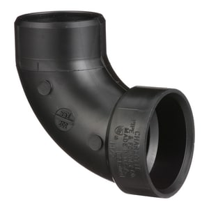 1-1/2 Abs Dwv St 90 Ell