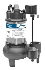 1/2Hp Ci/Ss Sew Pump W/ Vert Swch