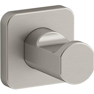 1-Hook Robe Hook in Vibrant® Brushed Nickel