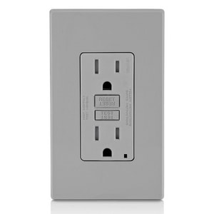 15A Gfci Receptacle Grey