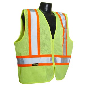 Mesh Saf Vest Cl2 Hvgr Xlg