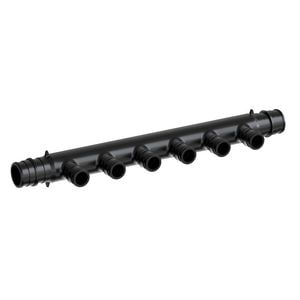 3/4 x 3/4 x 1/2 x 1/2 x 9-3/100 in. PEX Expansion 6 Outlet Plastic Manifold