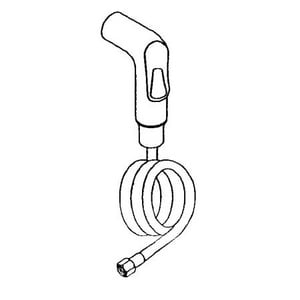Proflo Fct Cp Spry Hose & Guide