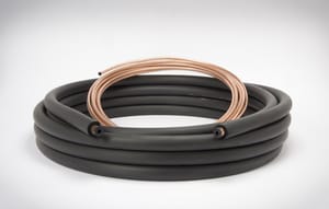 1/4 in. x 1/2 in. x 1/2 in. 25 ft. Mini-Split Line Set
