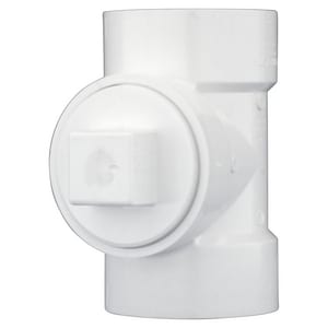 3 Pvc Dwv Co Tee W/Plug