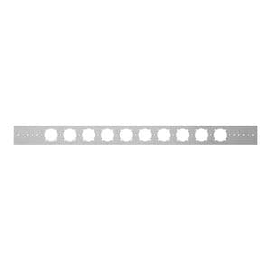 26 Galv Plt Brkt 1-3/8 H Flt