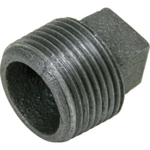 1-1/2 Blk Mi Cored Plug