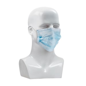Disp Face Mask W/ Ear Loop 50/Bx