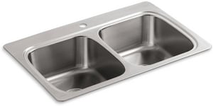 33X22 Ss 2B 1H Kitc Sink *Verse