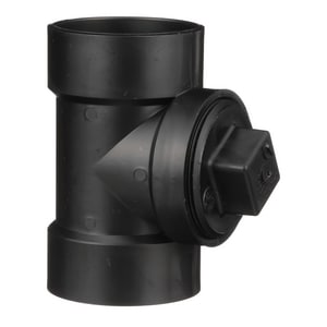 3 Abs Dwv Co Tee W/Plug