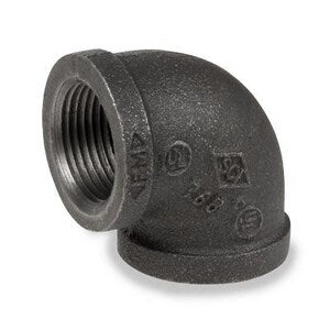 1-1/2 Blk Di 300# 90 Ell