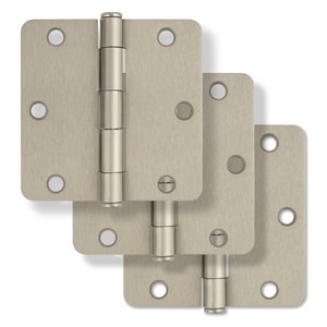 3Pk Hinge 3.5 1/4R Rp Sn Us15