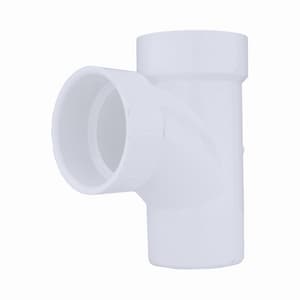 2 Pvc Dwv St San Tee