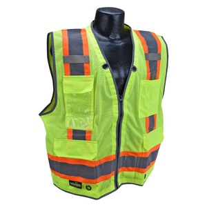Mesh Saf Vest Gree Sz Xlg