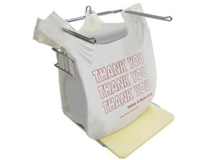 12X7X22 1 Mil Tshirt Bag 500/Ca