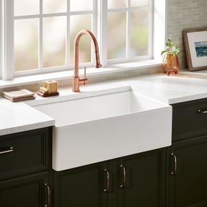 33X18 1B Frcly Aprn Kitc Sink Whit