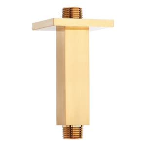 12 Sq Ceil Shwr Arm W/ Esc Bg