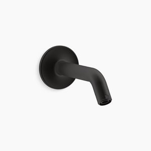 8-3/8 in. Shower Arm and Flange in Matte Black