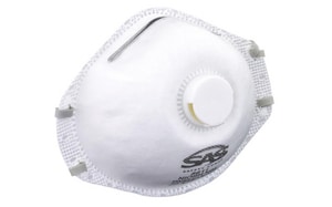 N95 Valved Part Dispbl Resp 10 Pk