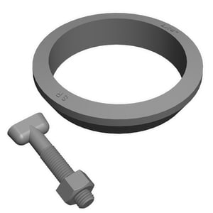 8 in. Low Alloy Steel and Rubber Mechanical Joint Accessory Pack