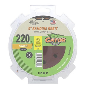 5 in. Drywall, Fiberglass, Metal and Wood Skil®, Bosch®, B&D®, Dewalt®, Makita® and Milwaukee® Sanding Disc (Pack of 50)