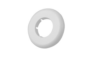 1 in. White Painted Wall Plate