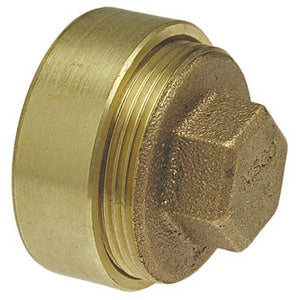 1-1/2 Dwv Flush Ftgxco W/ Plug