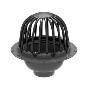 3 Pvc Roof Drn W Ci Dome