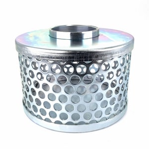 Basket 3 in. Zinc Plated Steel NPSM Valve Strainer
