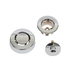 Brass Lift & Turn Drain in Chrome