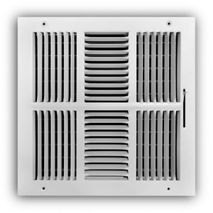 12X12 4 Way S/C Reg W/Ml Whit