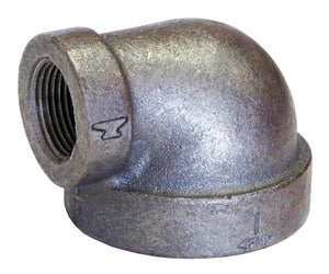 1-1/4X3/4 Blk Ci 90 Ell