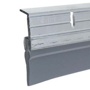 1-5/8X36 Alum Dr Bot Sweep Silv