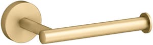 Wall Toilet Tissue Holder in Vibrant® Brushed Moderne Brass