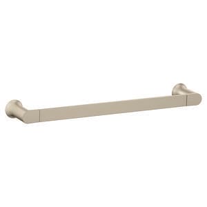 18 in. Towel Bar in Brushed Nickel