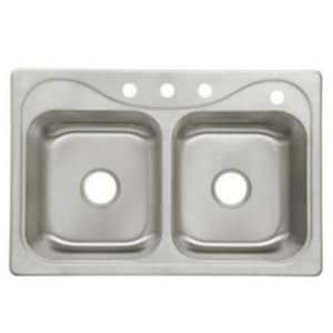 Ss Southaven 33X22X8.5 Dbl Basin