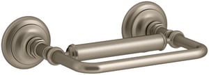 Wall Mount Toilet Tissue Holder in Vibrant Brushed Bronze