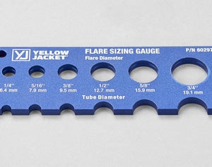 Flare Sizing Gauge