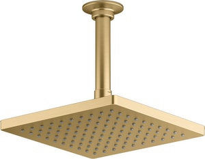 Single Function Showerhead in Vibrant® Brushed Moderne Brass