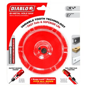 4-1/8 Bi-Mtl Hole Saw