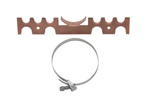 Cop Plt Vent Brkt W/Ss Cl 1/2 3/4