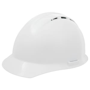 Vented Hard Hat M/Rat Whit
