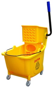 35Qt Yell Bckt W/ Side Wringer