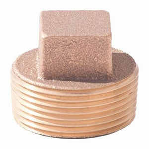 Lf 1 Brs Sq Hd Cored Plug