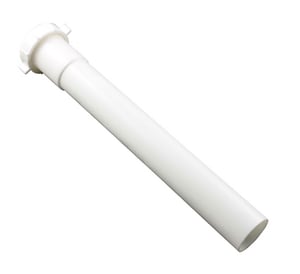 1-1/2X12 Plas Sj Ext Tube Wh