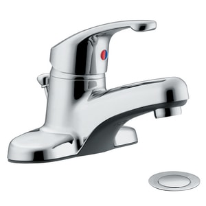Single Handle Centerset Bathroom Sink Faucet in Chrome