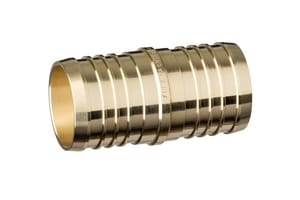 Lf 1-1/2 Barb Brs Coup