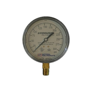 *Np 0-300 Psi Ul Fm Wtr Pres Ga