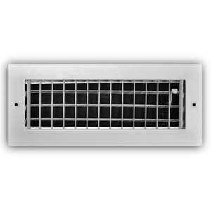 12X4 Alum S/Wall Adj Reg Whit